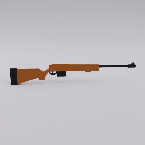 Parker Hale M85 sniper rifle 3d model