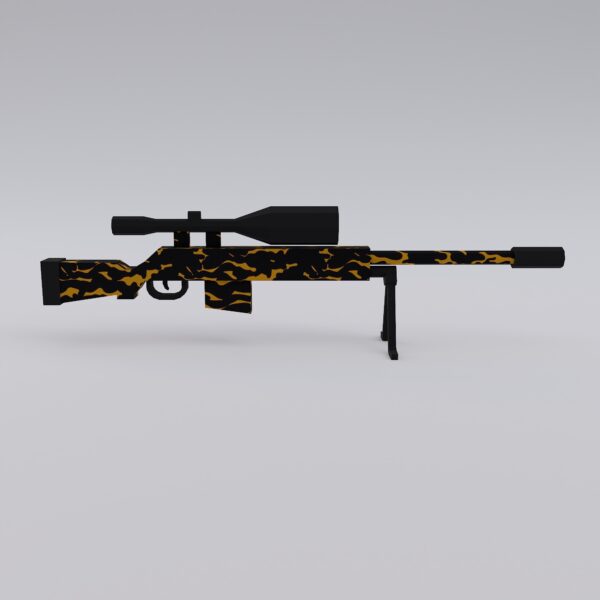 ROBAR RC 50 sniper rifle 3d model
