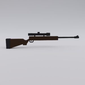 STEYR SSG 69 sniper rifle 3d model