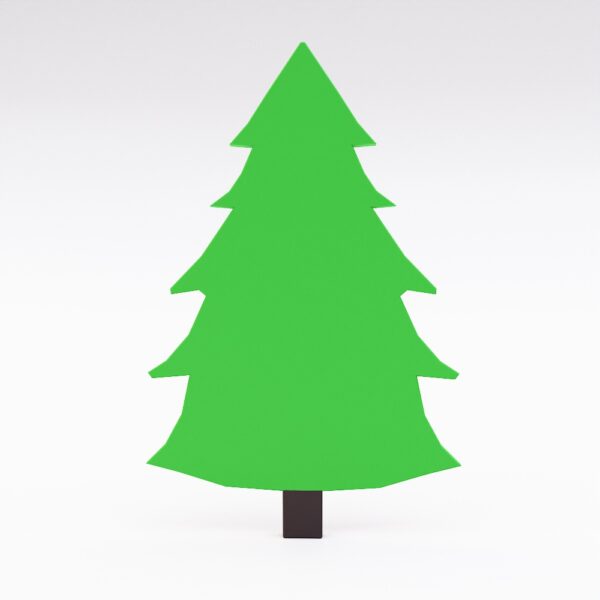 Mountain tree 3d model