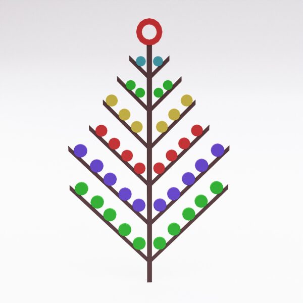  Abstract tree 3d model