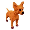 Puppy dog voxel 3d model