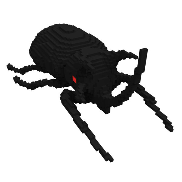 Beetle voxel 3d model