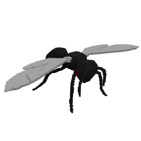 Flying Ant voxel 3d model