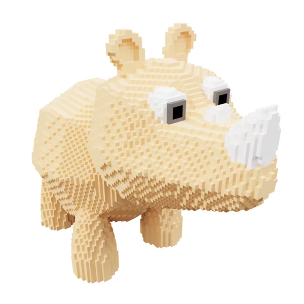 Rhino voxel 3d model
