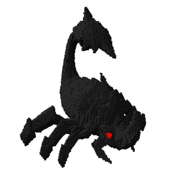 Scorpion voxel 3d model