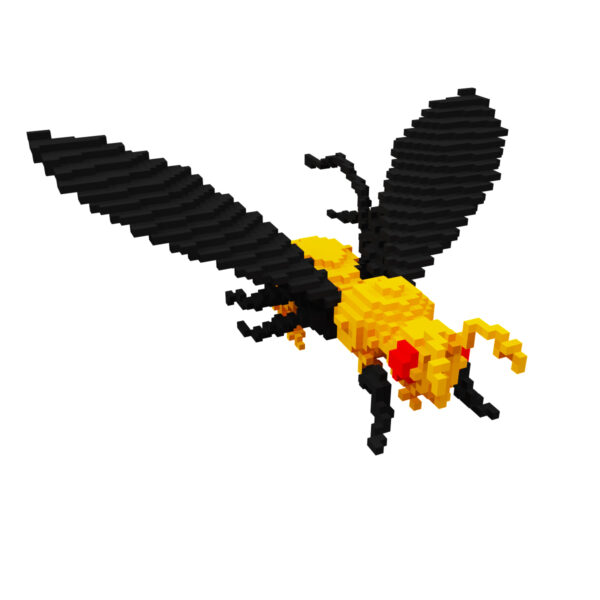 Wasp Voxel 3d model