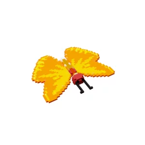 Voxel Butterfly 3d model