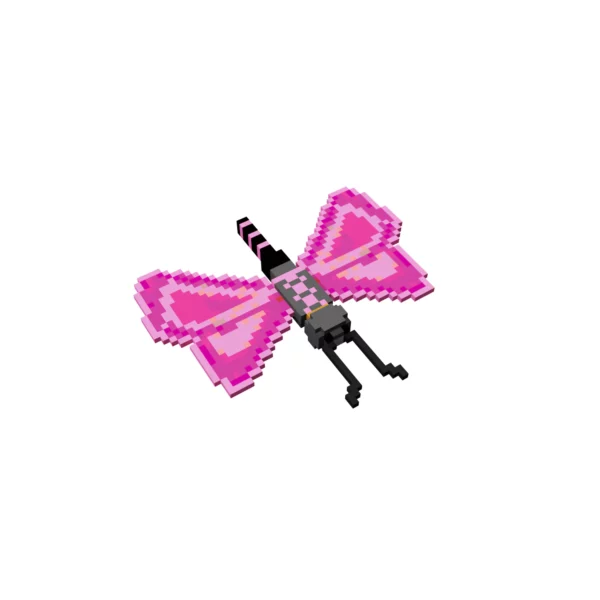 Butterfly voxel 3d