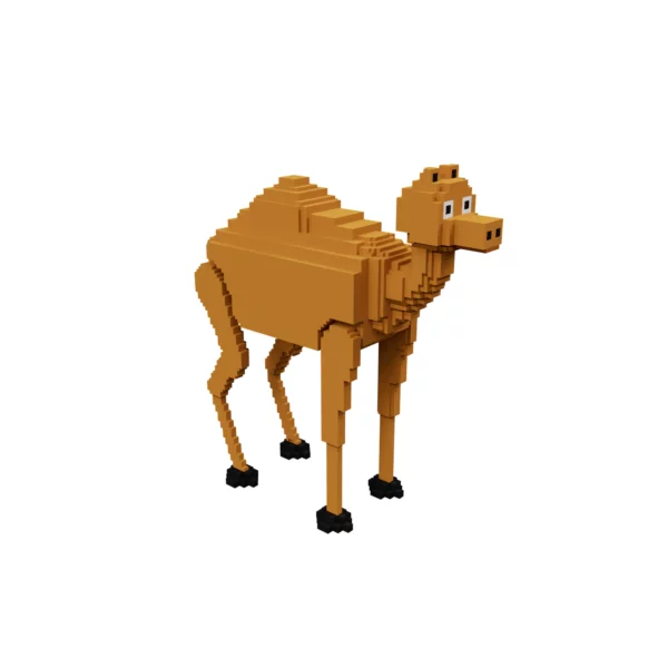 Camel Voxel 3D