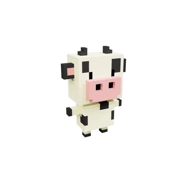 Voxel animal cow