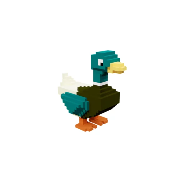 Voxel duck