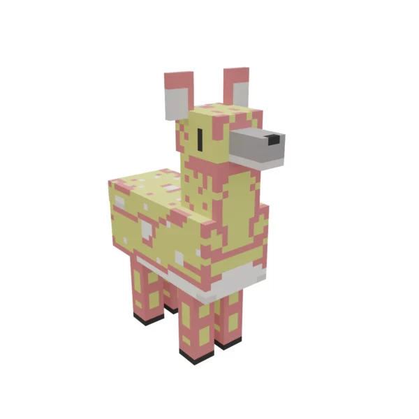 Deer Voxel art 3D Model