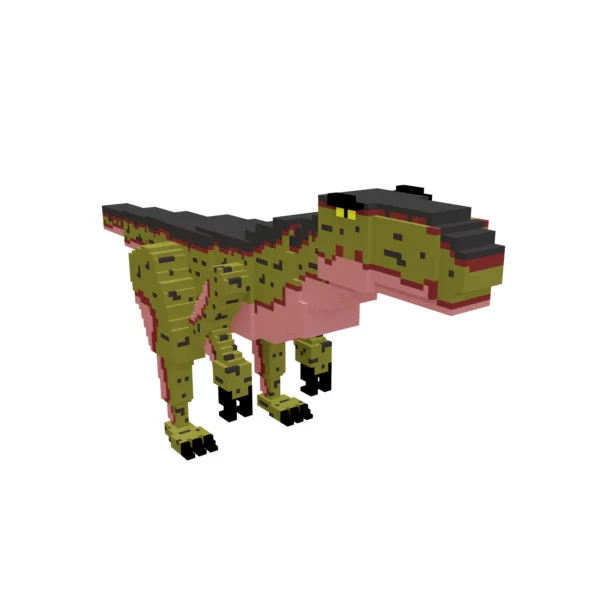 Voxel Dinosaur 3d model