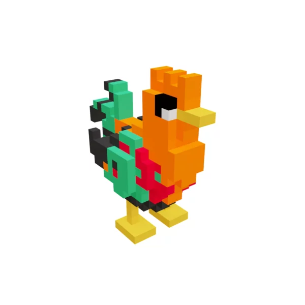 Voxel Rooster