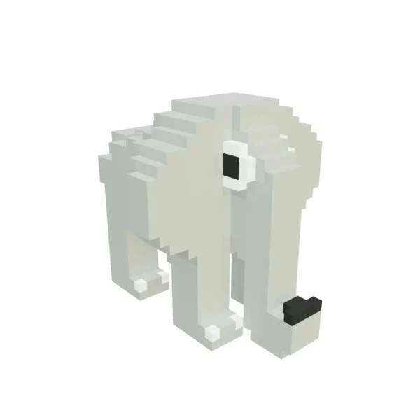 Voxel Elephant