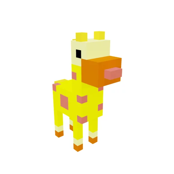 Voxel Giraffe