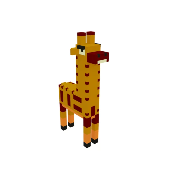 Voxel Giraffe