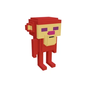 Monkey Voxel 3D model