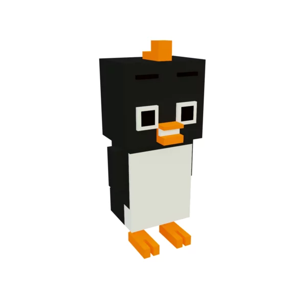 Voxel Penguin 3d