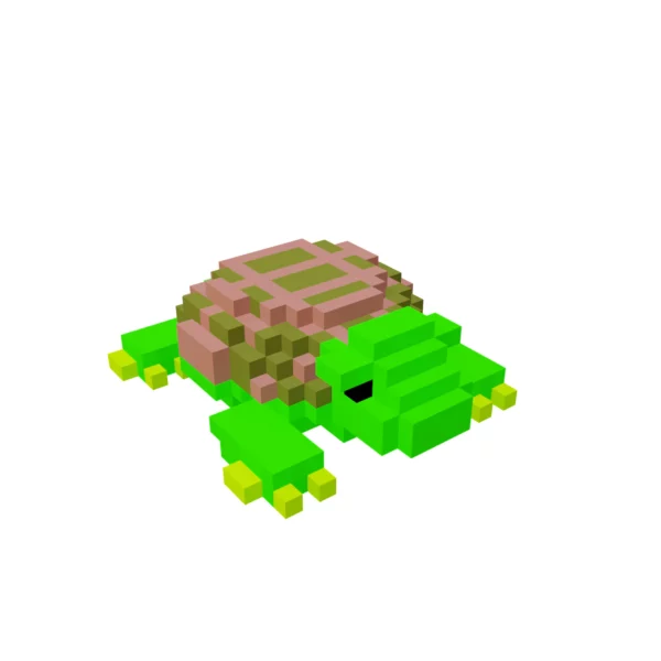 Voxel Tortoise