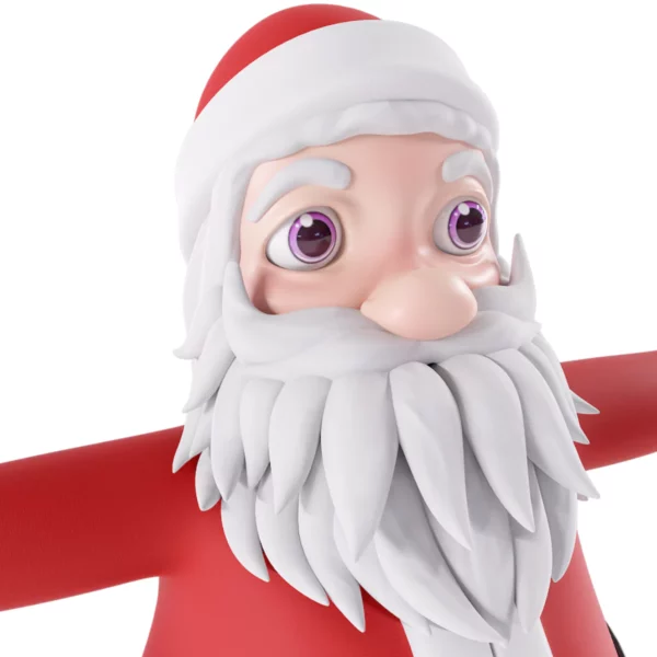 Santa Claus Character 3d model