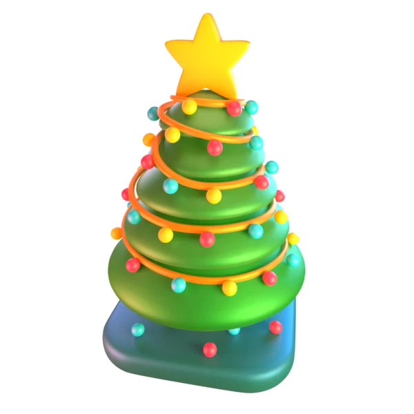 Christmas Tree Stylized 3d model