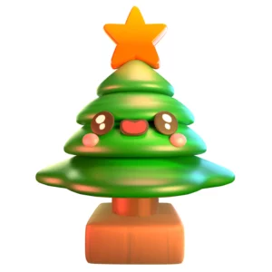 Christmas Tree cartoon 3d model
