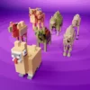 Camel voxel art pack 3d model