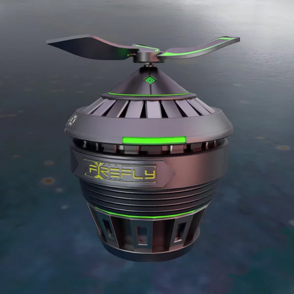 Sci fi grenade 3d model